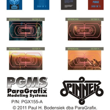 Blade Runner Spinner Photoetch Set - 1:24 Scale