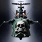 Captain Harlock Space Pirate Battleship Arcadia Soul of Chogokin Die-Cast Metal Vehicle