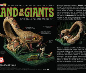 Land of the Giants Snake Diorama – Model Kit