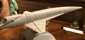 2001 A Space Odyssey – Space Clipper – NEW large kit 1:72 scale – 29 inches