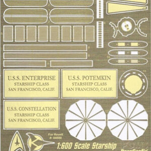 Star Trek – Enterprise – 1/600 Scale Photoetch Set for Revell Germany Kit – PGX157