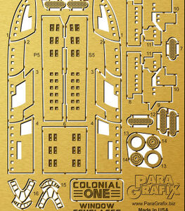 Battlestar Galactica – Colonial One Window Templates – PGX189