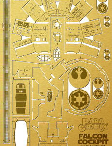 Star Wars – Millennium Falcon Cockpit Photoetch for DeAgostini Subscription Kit ( PGX193 )