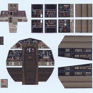 Star Wars – Millennium Falcon – 1/72 Scale Photoetch Set – Fine Folds – PGX180