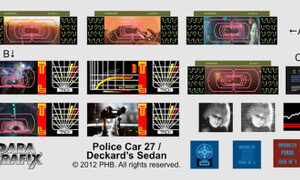 Blade Runner – Deckard’s Sedan/Police Car No. 27 Photoetch Set – PGX167