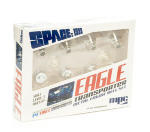 Space 1999 Eagle Transporter Metal Engine Bell Set Upgrade- for MPC913