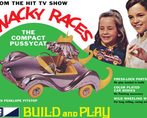Wacky Races – Compact Pussycat (SNAP) 1/25 Scale Model Kit