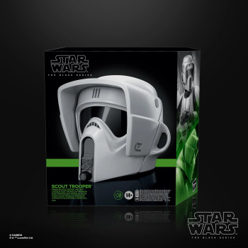 Star Wars The Black Series Scout Trooper Premium Electronic Helmet - Image 13
