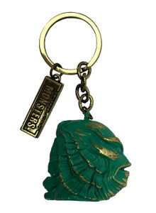 Creature From The Black Lagoon Head Sculpted Keychain