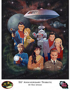 Lost in Space – 50Th Anniversary Tribute – Print by Ron Gross