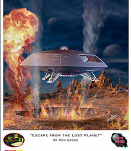 Lost in Space – Escape From the Lost Planet – J2 Ron Gross Art Print