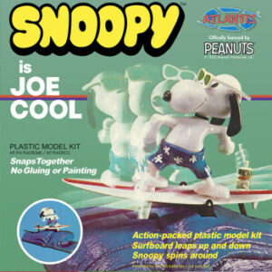 Snoopy as Joe Cool and his Surfboard – reissue from Atlantis