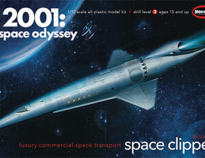 2001 A Space Odyssey – Space Clipper – NEW large kit 1:72 scale – 29 inches