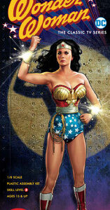 Wonder Woman- 1970’s  Lynda Carter 1/8 scale Moebius Models Kit