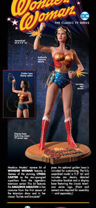 Wonder Woman- 1970’s  Lynda Carter 1/8 scale Moebius Models Kit