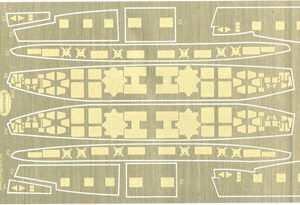 Battlestar Galactica – 1/4105 Scale Hull Inserts – PGX138