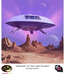 Lost in Space – Decent to the Lost Planet – Jupiter 2 Box Art Print