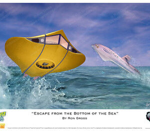 Voyage to the Bottom of the Sea – Escape from the Bottom of the Sea – Ron Gross – Print