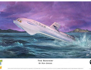 Voyage to the Bottom of the Sea – The Seaview – Ron Gross Print