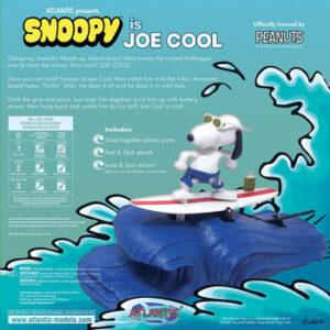 Snoopy as Joe Cool and his Surfboard – reissue from Atlantis