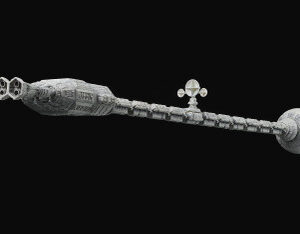 2001: A SPACE ODYSSEY DISCOVERY ONE 1/500 By Bellfine
