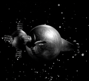 Lost in Space 1/350 scale Derelict Moebius Models Kit