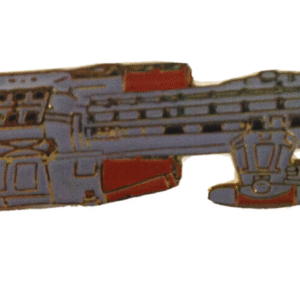 Space 1999 Hawk Lapel Pin – Black Window