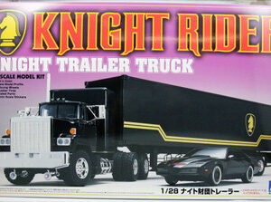 KNIGHT RIDER – Knight Industries Truck & Trailer – Aoshima 1/28 kit