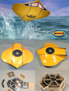 Voyage to the Bottom of the Sea 1/32 Flying Sub Model by Moebius