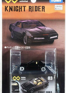 KNIGHT RIDER TV Car K.I.T.T. Diecast Pontiac Firebird Takara Tomy Tomica 03