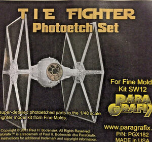 Star Wars – TIE Fighter – 1/48 Scale Photoetch Set – PGX182