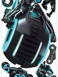 Tron – Legacy Light Cycle Glow in Dark Sticker Decal Set