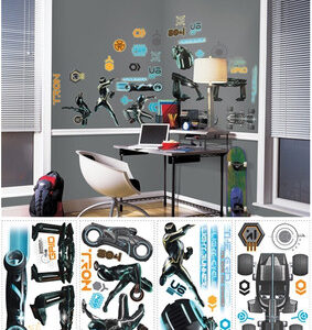 Tron – Legacy Glow In Dark Peel N Stickers Decals